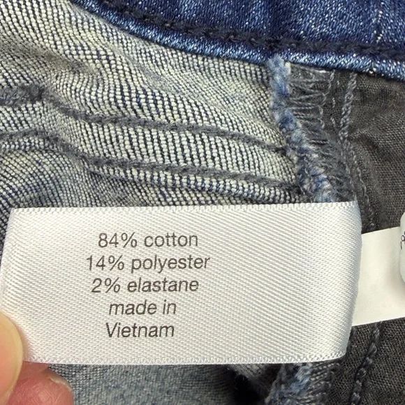 Lane Bryant Deep Blue Mid Rise Straight Denim Jeans - Picture 8 of 11